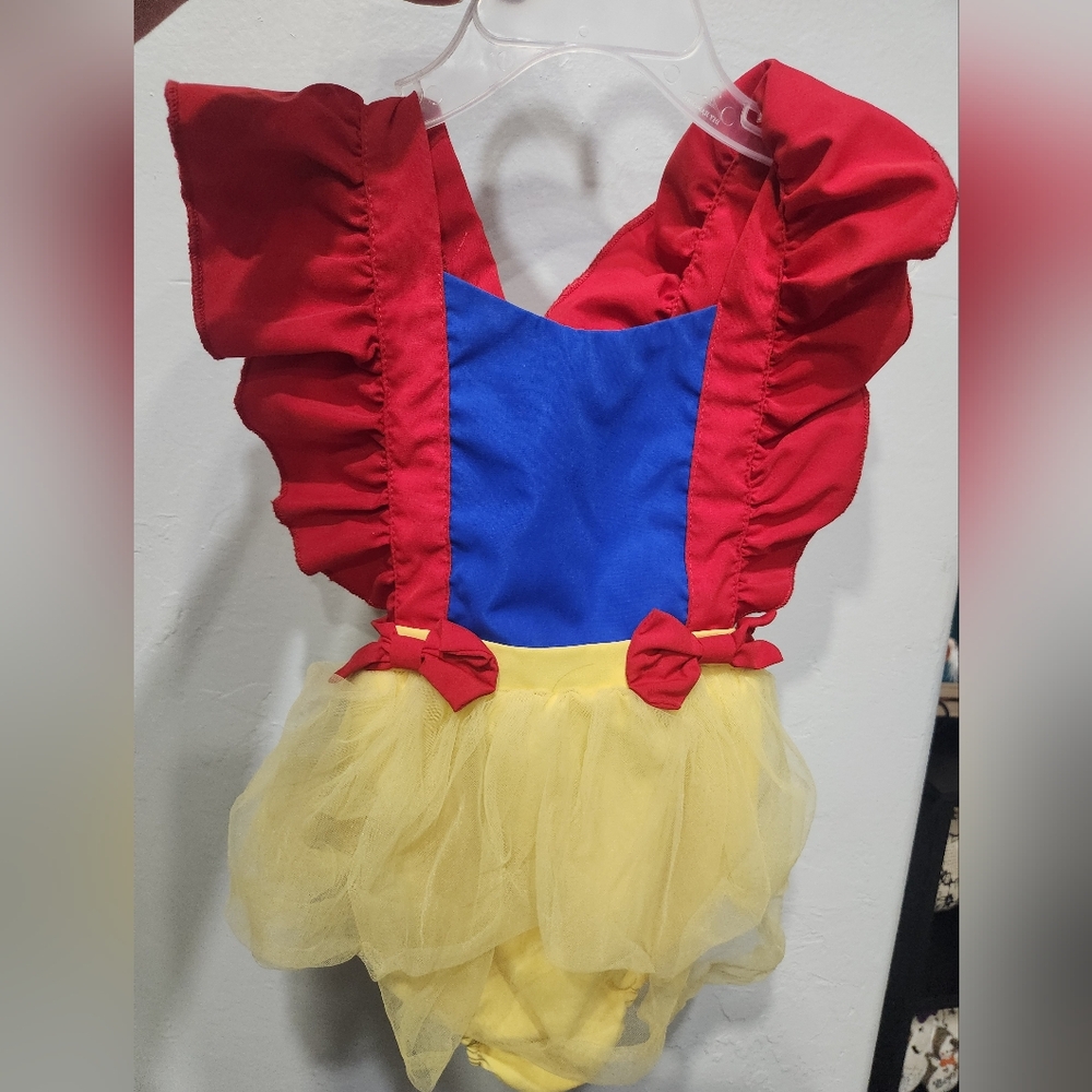 Charming Red and Blue Fairy Tale Costume for Kids